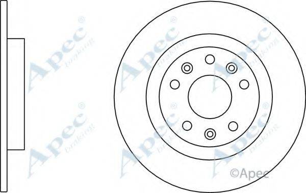 APEC BRAKING DSK3131 гальмівний диск