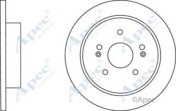 APEC BRAKING DSK3144 гальмівний диск