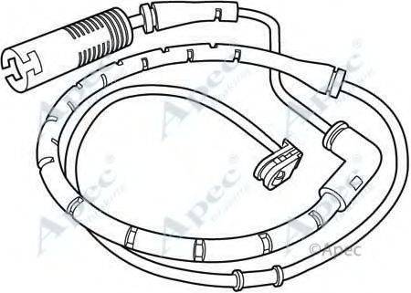 APEC BRAKING WIR5184 Покажчик зносу, накладка гальмівної колодки