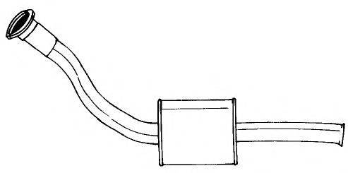 SIGAM 45155 Труба вихлопного газу