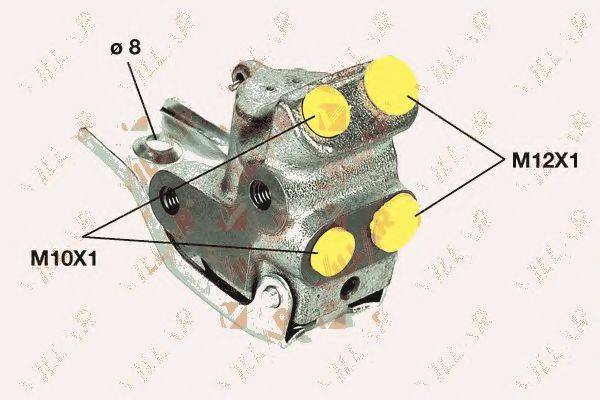 VILLAR 6255876 Регулятор гальмівних сил