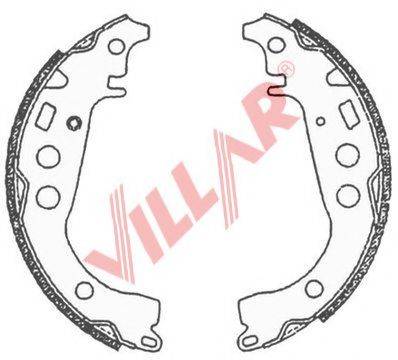 VILLAR 6290707 Комплект гальмівних колодок