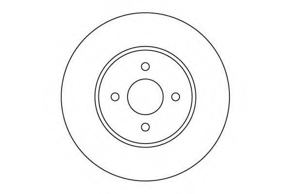 MOTAQUIP LVBD1014Z гальмівний диск