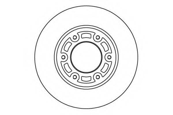 MOTAQUIP LVBD1072Z гальмівний диск