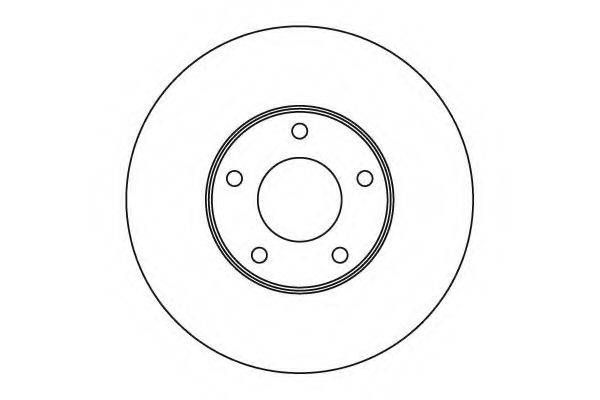 MOTAQUIP LVBD1093Z гальмівний диск