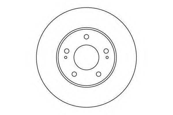 MOTAQUIP LVBD1099Z гальмівний диск