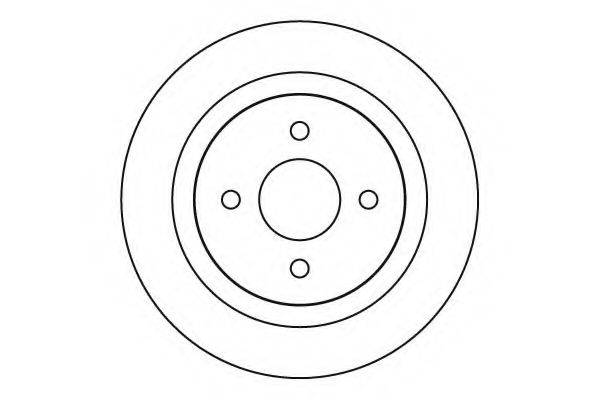 MOTAQUIP LVBD1105Z гальмівний диск