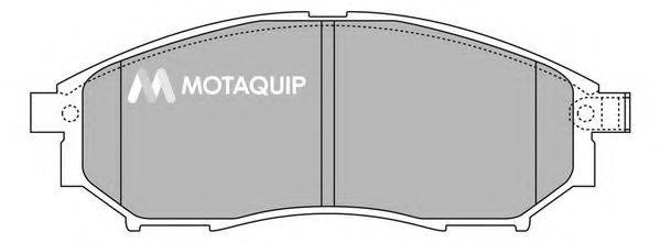 MOTAQUIP LVXL1371 Комплект гальмівних колодок, дискове гальмо