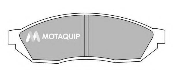 MOTAQUIP LVXL264 Комплект гальмівних колодок, дискове гальмо