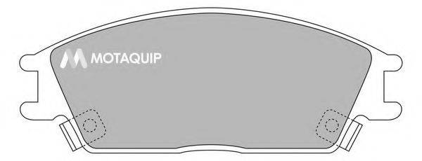 MOTAQUIP LVXL1191 Комплект гальмівних колодок, дискове гальмо