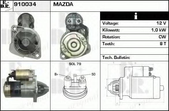 EDR 910034 Стартер