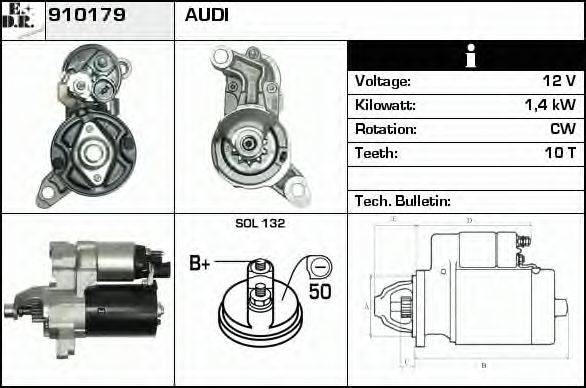 EDR 910179 Стартер