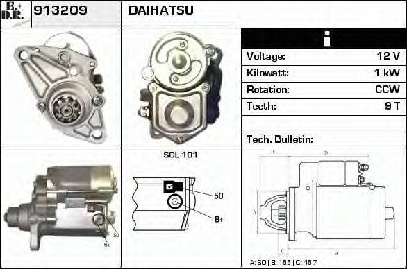 EDR 913209 Стартер