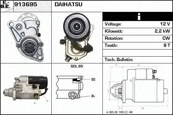 EDR 913695 Стартер