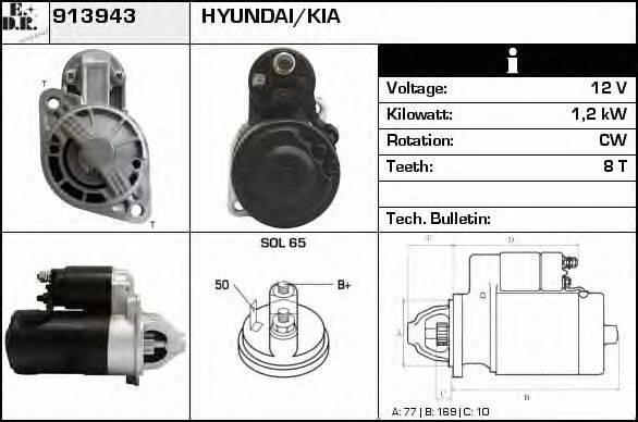 EDR 913943 Стартер