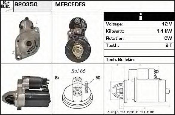 EDR 920350 Стартер