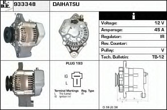 EDR 933348 Генератор