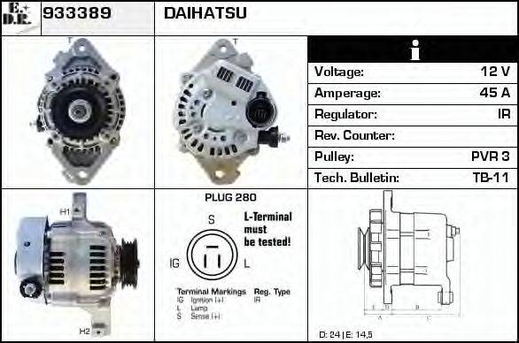 EDR 933389 Генератор