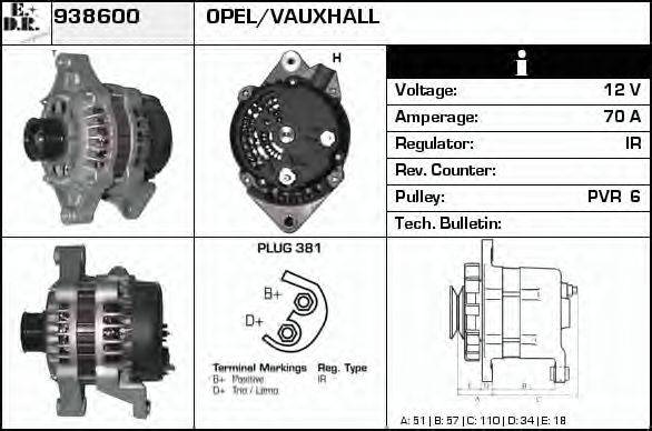 EDR 938600 Генератор