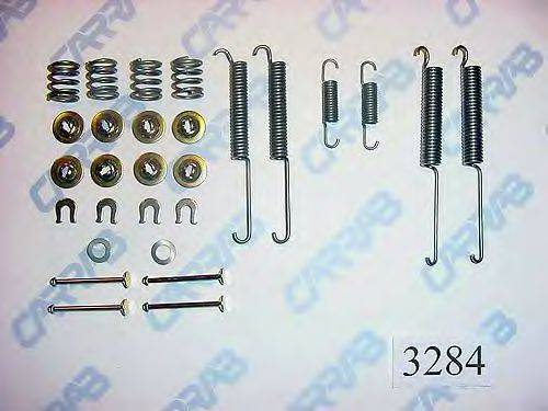 CARRAB BRAKE PARTS 3284 Комплектуючі, гальмівна колодка