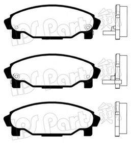 IPS PARTS IBD1699 Комплект гальмівних колодок, дискове гальмо