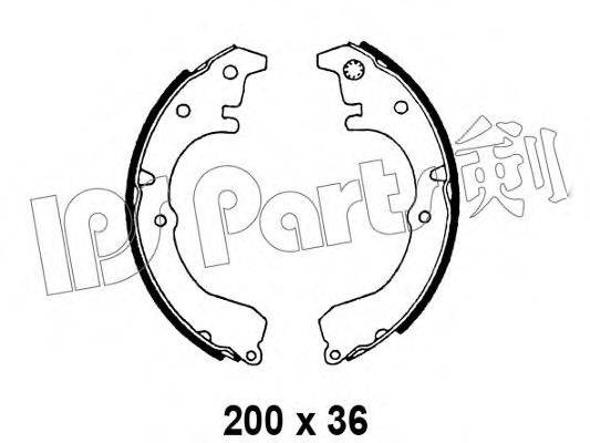 IPS PARTS IBL4299 Гальмівні колодки