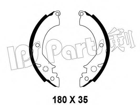 IPS PARTS IBL4508 Гальмівні колодки