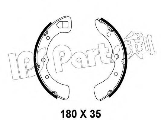 IPS PARTS IBL4604 Гальмівні колодки