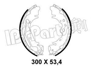 IPS PARTS IBL4K09 Гальмівні колодки