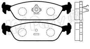 IPS PARTS IBR1600 Комплект гальмівних колодок, дискове гальмо