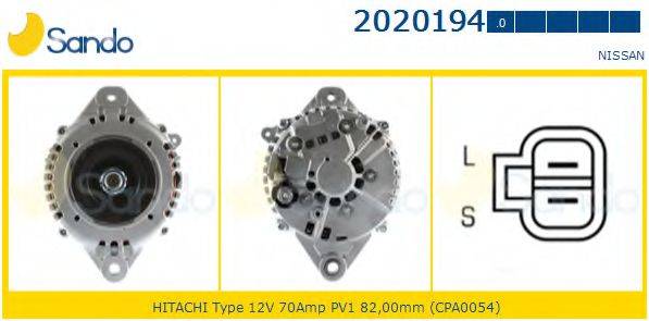 SANDO 20201940 Генератор