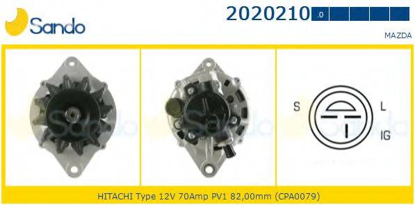 SANDO 20202100 Генератор