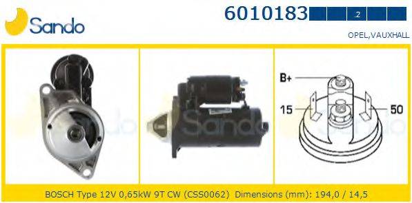 SANDO 60101832 Стартер