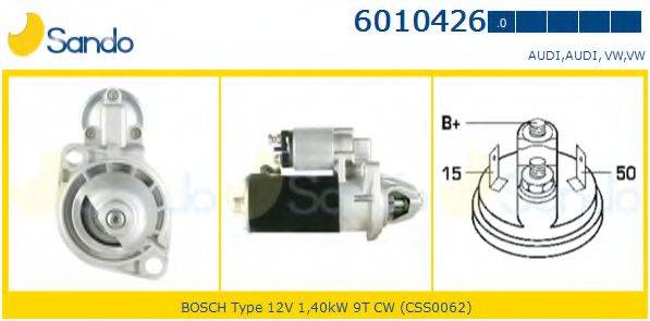 SANDO 60104260 Стартер