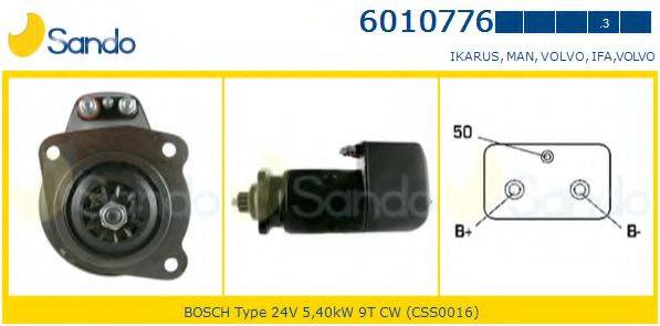 SANDO 60107763 Стартер