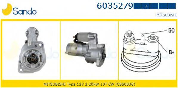 SANDO 60352791 Стартер