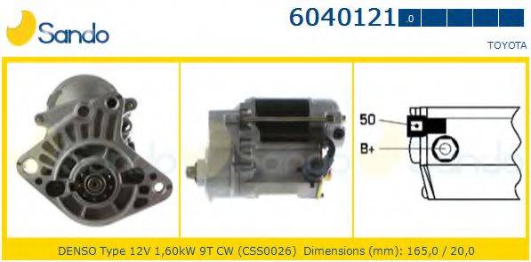 SANDO 60401210 Стартер