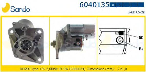 SANDO 60401350 Стартер