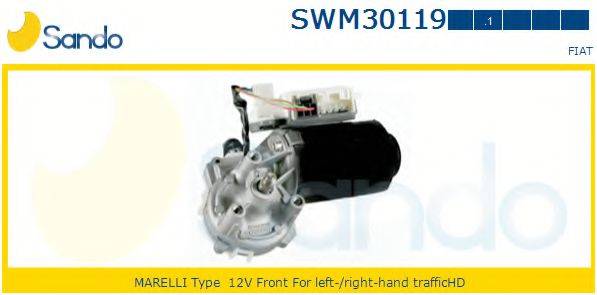 SANDO SWM301191 Двигун склоочисника