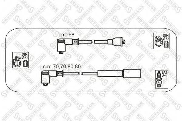 STELLOX 1038075SX Комплект дротів запалювання