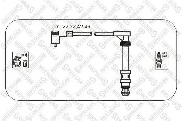 STELLOX 1038133SX Комплект дротів запалювання