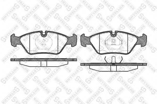 STELLOX 150000BSX Комплект гальмівних колодок, дискове гальмо