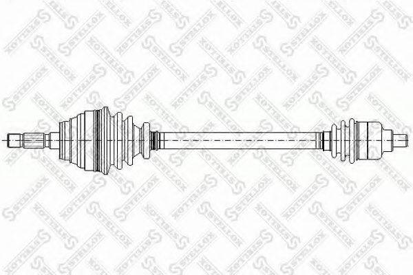 STELLOX 1581015SX Приводний вал