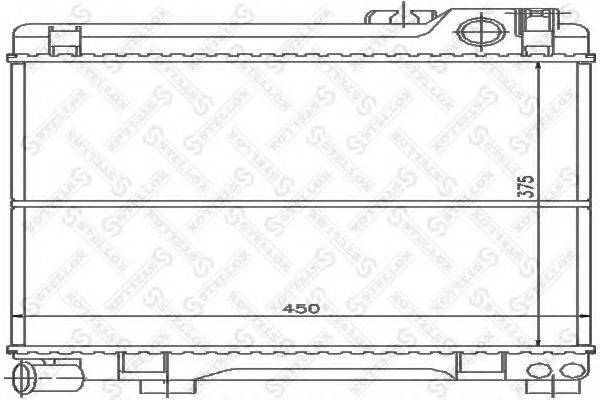 STELLOX 1025560SX Радіатор, охолодження двигуна