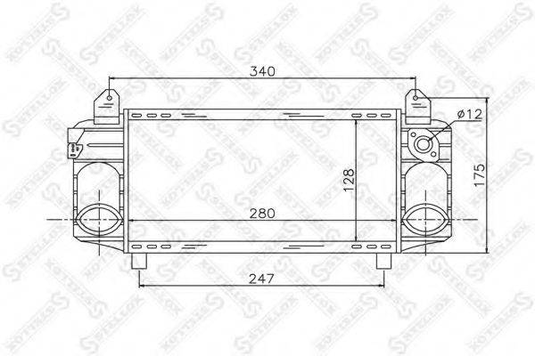 STELLOX 1040037SX Інтеркулер