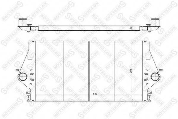 STELLOX 1040067SX Інтеркулер