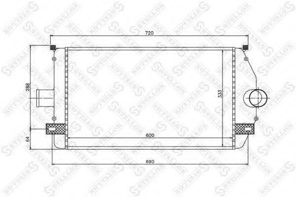 STELLOX 1040069SX Інтеркулер