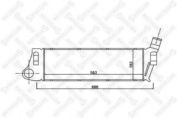 STELLOX 1040070SX Інтеркулер