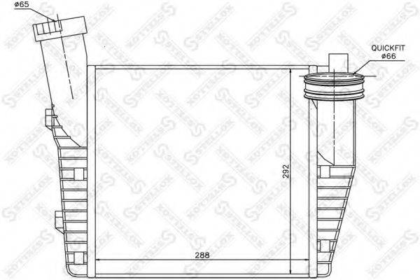 STELLOX 1040074SX Інтеркулер