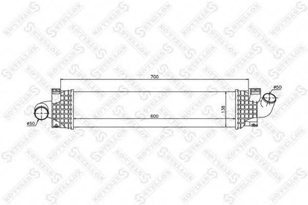 STELLOX 1040087SX Інтеркулер